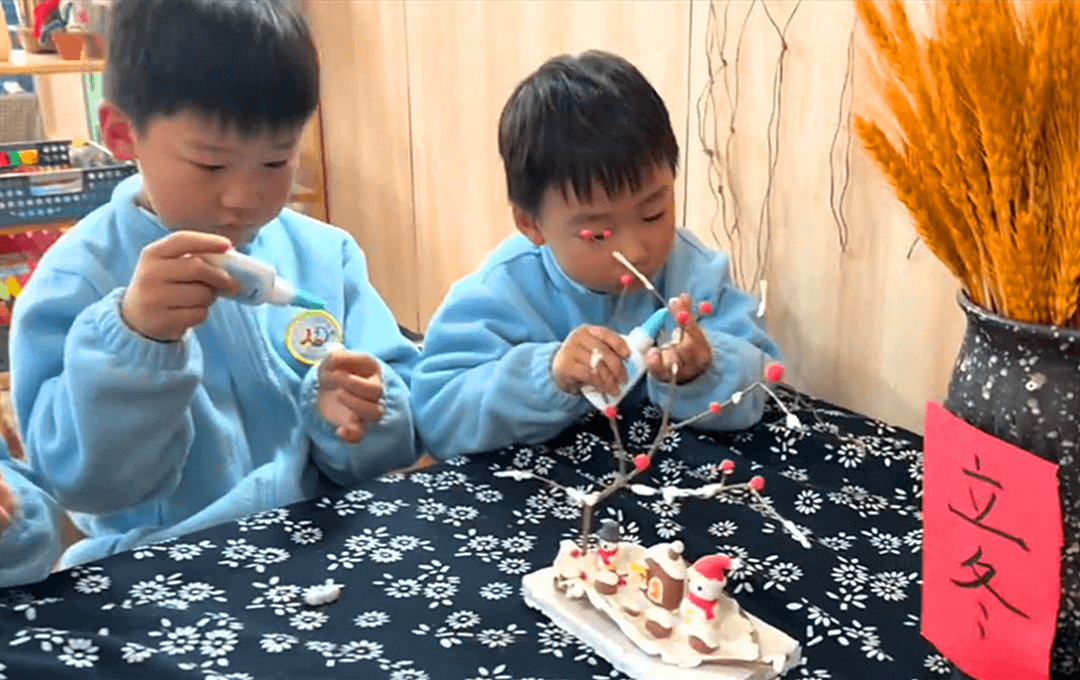 立冬遇非遗：幼儿园里的